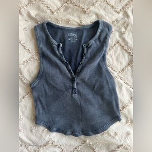 Est. PAC 1980 Henley Tank Top